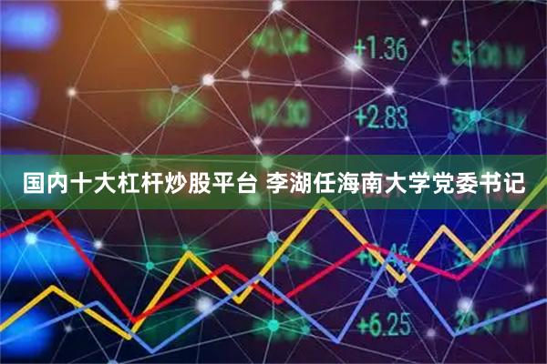 国内十大杠杆炒股平台 李湖任海南大学党委书记